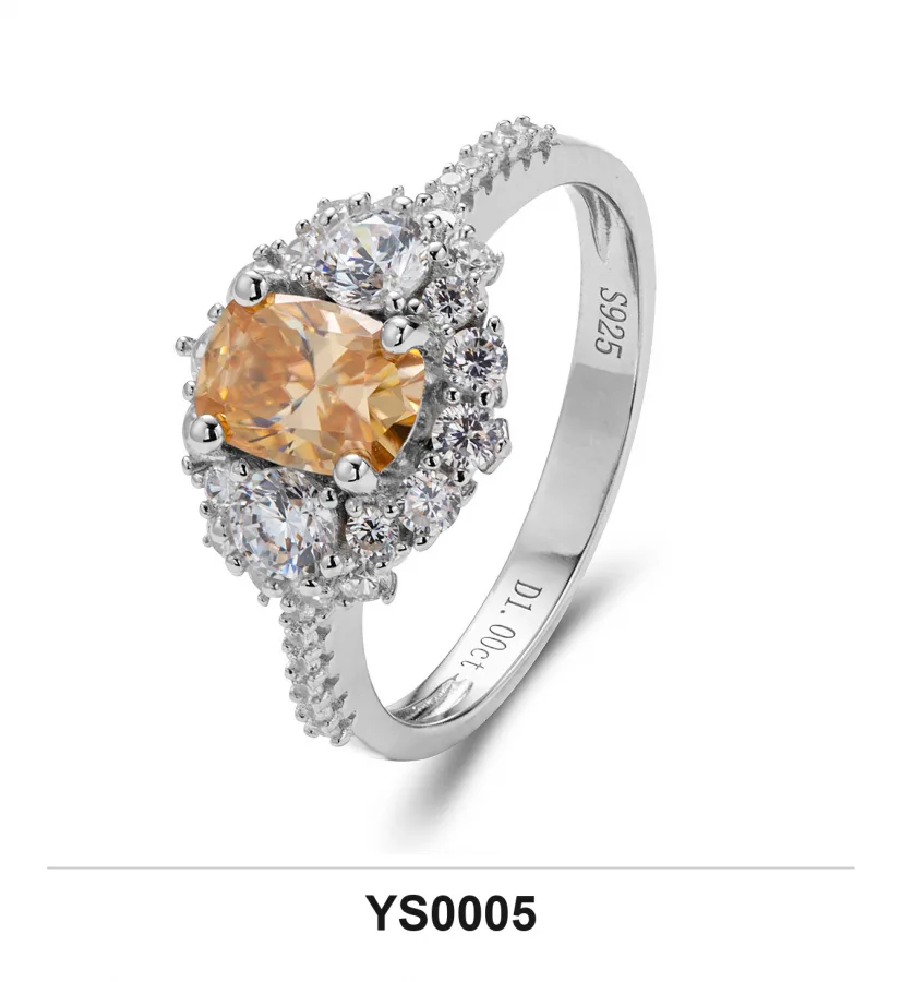 YS0005 Ring - Moissanite