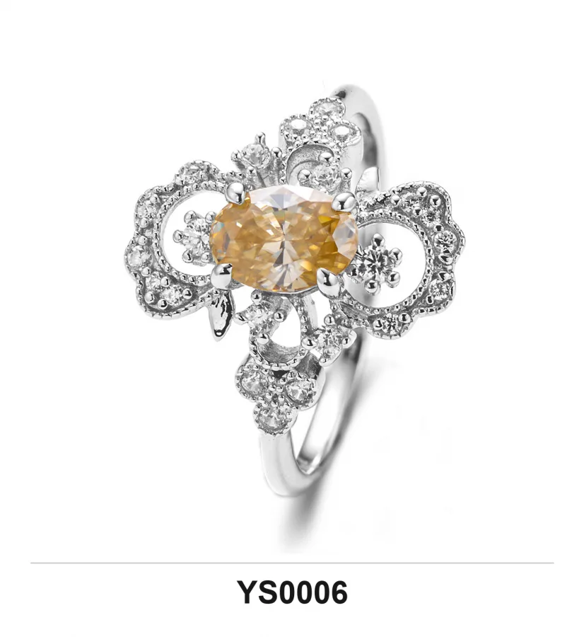 YS0006 Ring - Moissanite