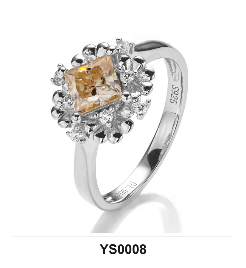YS0008 Ring - Moissanite