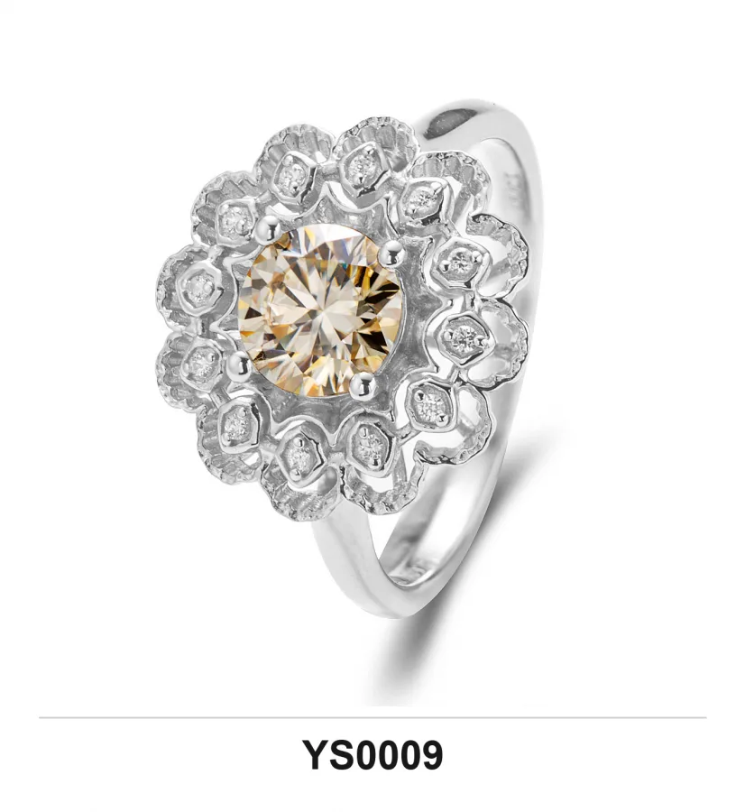 YS0009 Ring - Moissanite