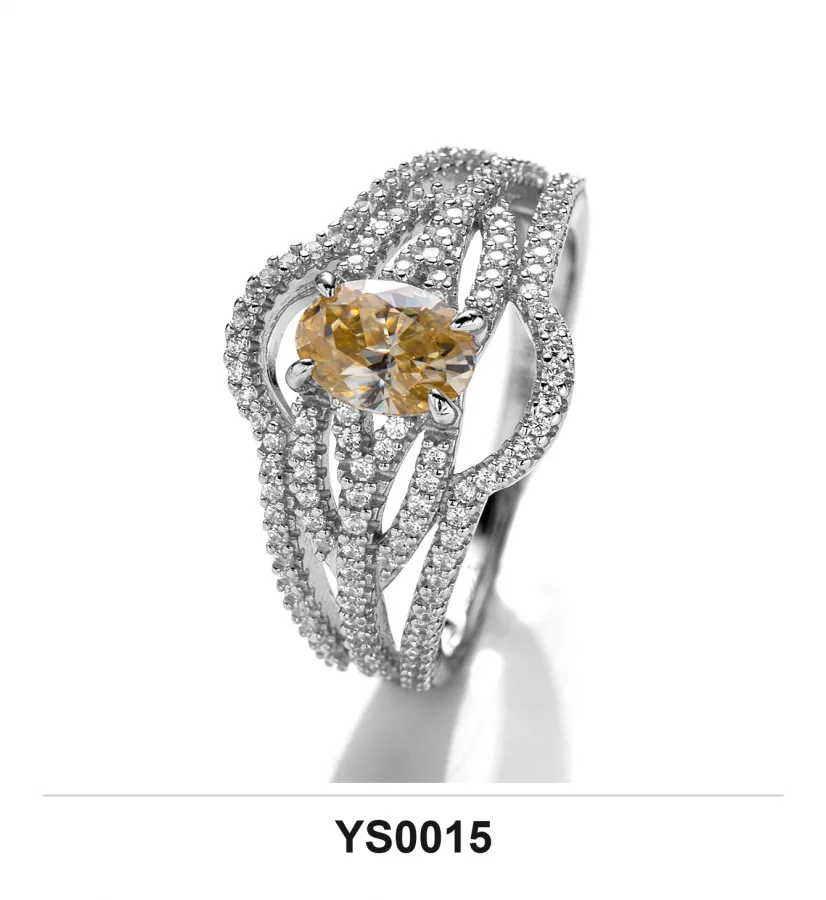 YS0015 Ring - Moissanite