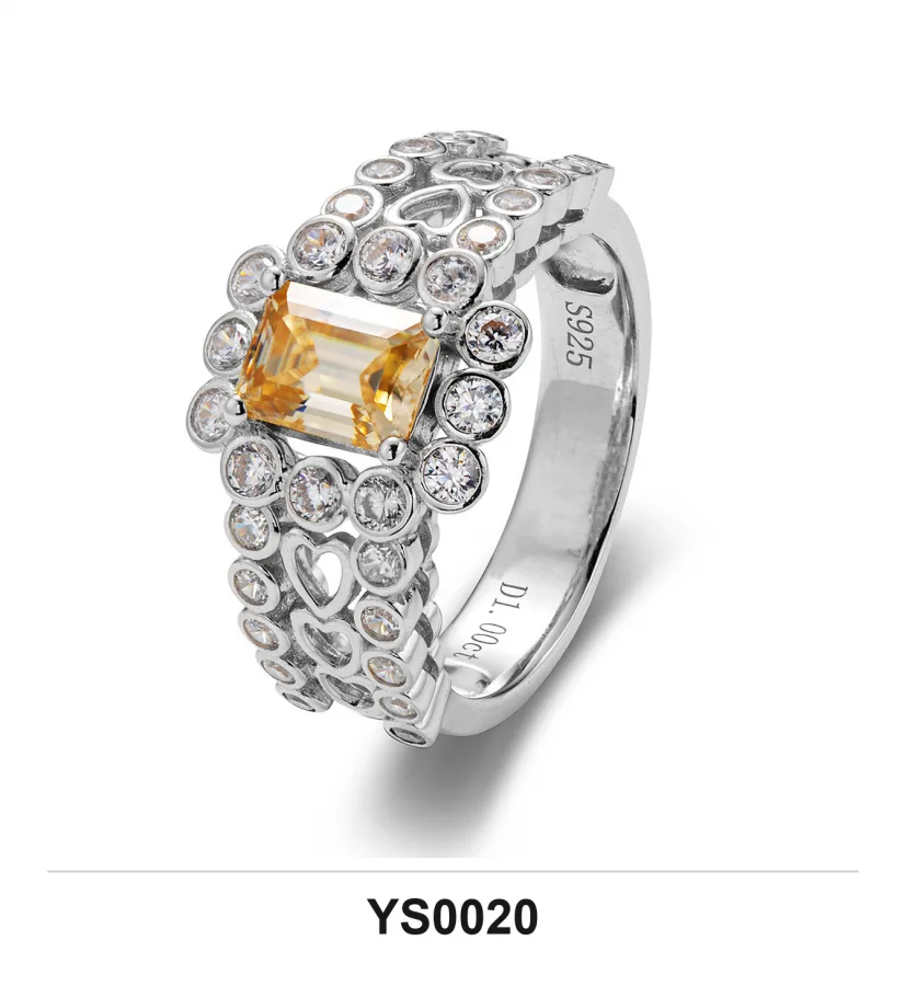 YS0020 Ring - Moissanite